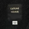 CoSTUME HOMME сделано в Италии Мельтоновое пальто 50 черный Мужское Б/У
