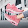 Fashion Women Sneakers 2025 Spring Flat Shoes Slip On Platform Sneakers for Women Black Breathable Mesh Sock Sneakers Shoes