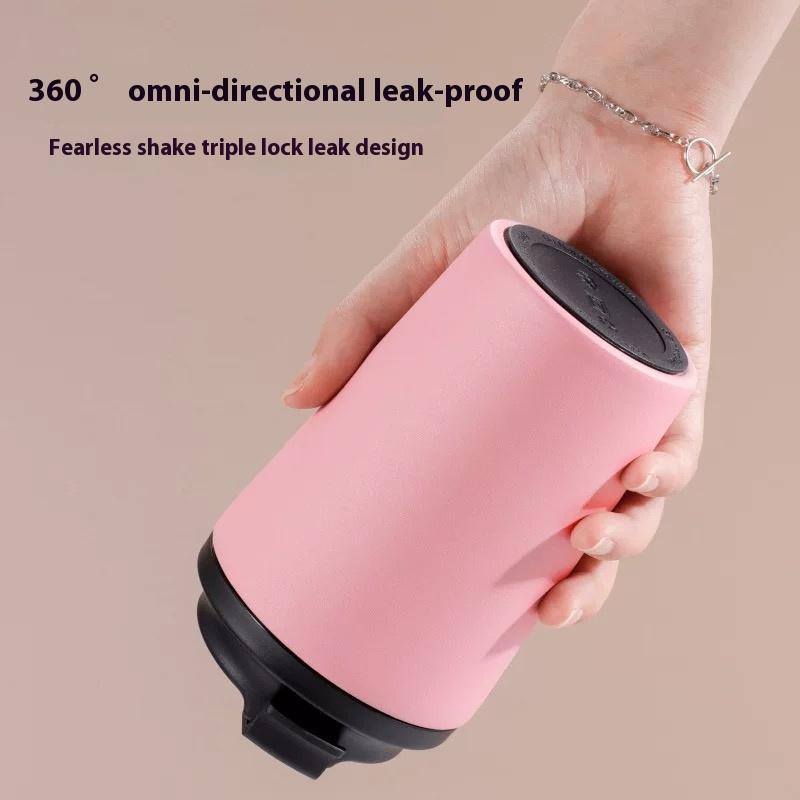 12oz Creative 304 Stainless Steel Travel Mug Simple And Stylish Vacuum Flask Coffee Cup Double Wall Vacuum Insulated Tumbler