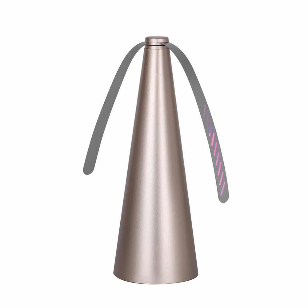 Вентилятор от комаров USB или AA с питанием от батареек Отпугиватель мух Настольный вентилятор Портативный Борьба с вредителями для кемпинга, пикника, вечеринки