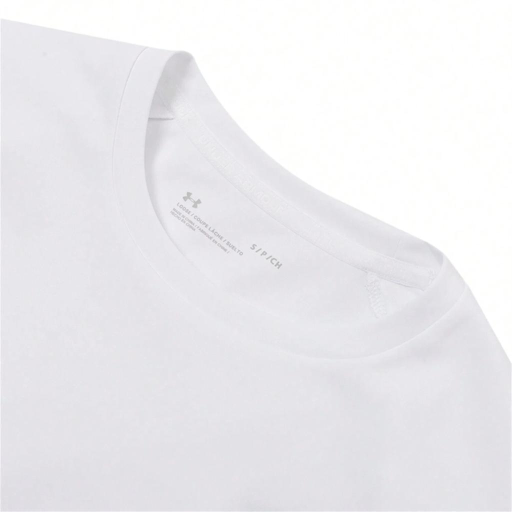 Under Armour Comfortable Moisture-Wicking Quick-Dry Breathable Soft Long Sleeve T-Shirt Unisex Tops White 24600602-100