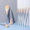 10PCS Super Soft Makeup Brush Set Portable Professional Makeup Brushes Novice Beginners