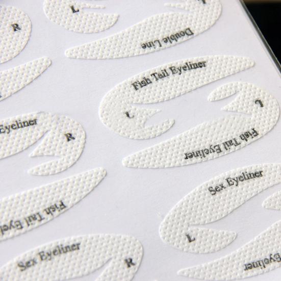 32шт быстрая подводка для глаз липкие трафареты косметические тени для век инструмент для макияжа бровей