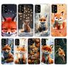 Силиконовый чехол для телефона с изображением лисы для Samsung Galaxy A52 A51 A50S A42 A32 A22 A12 A02S A30S A20S A10S A41 A31 A21S A40 A30 A70