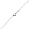 Ponte Vecchio flour Necklace 7P diamond K18 white gold/diamond flour 1.9g Women Used
