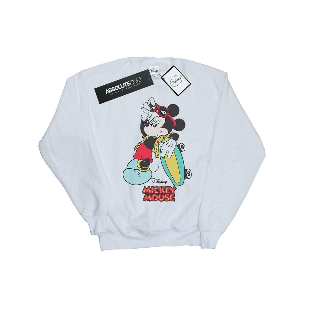 Disney Mens Mickey Mouse Skate Dude Sweatshirt