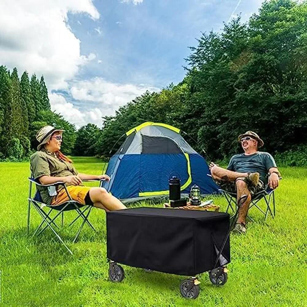 420D Оксфорд Ткань Водонепроницаемый Чехол Для Складной Садовой Тележки 1 * Чехол (Нет корзины)