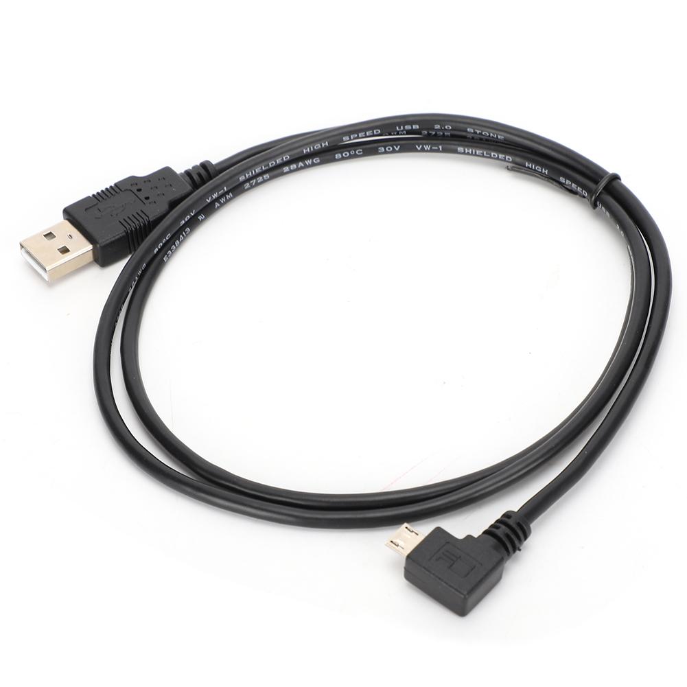 C0402 Прямоугольный соединительный кабель Micro USB-USB длиной 1 м для зарядки передачи данных