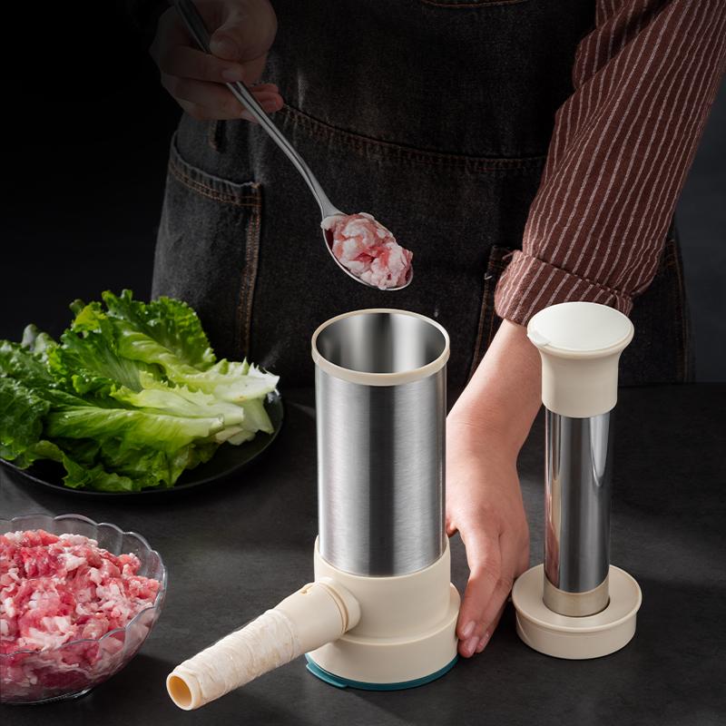 Household Sausage Meat Stuffer Kitchen Tools Meatballs Enemator Kitchen Novel Kitchen Accessories Sausage Filler