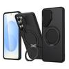 Магнитный чехол-подставка 360° для Samsung Galaxy S26 Ultra S25 S24 Plus Защита камеры Ударопрочный держатель Чехол Funda