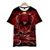 Hazbin Hotel Аниме женские и мужские футболки с графическим принтом и круглым вырезом с мультяшным принтом, большие размеры с короткими рукавами, модная мужская одежда, уличная одежда