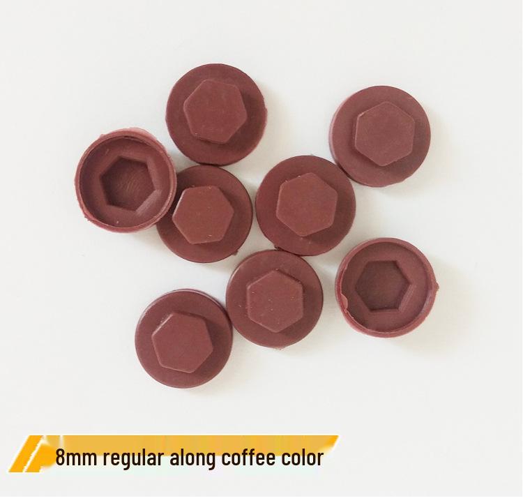 Waterproof Hexagonal Swallow Tail Self-Tapping Screw with Color Steel Resin Tile Nail and Plastic Protective Cap