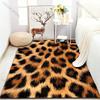 1PC Leopard Print Carpet for Bedroom Living Room Bedside Sofa Floor Mat Modern Home Decor Area Rug Large Size for Gifts