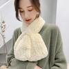Winter Women Luxury Rex Rabbit Fur Scarf Knitted Warm Real Fur Scarf Neck Warmer Collar