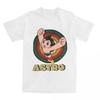Новое поступление Мужская классическая мультяшная футболка Astro Boy Одежда Япония Манга Могучий Атом Астробой Футболка Одежда Футболка