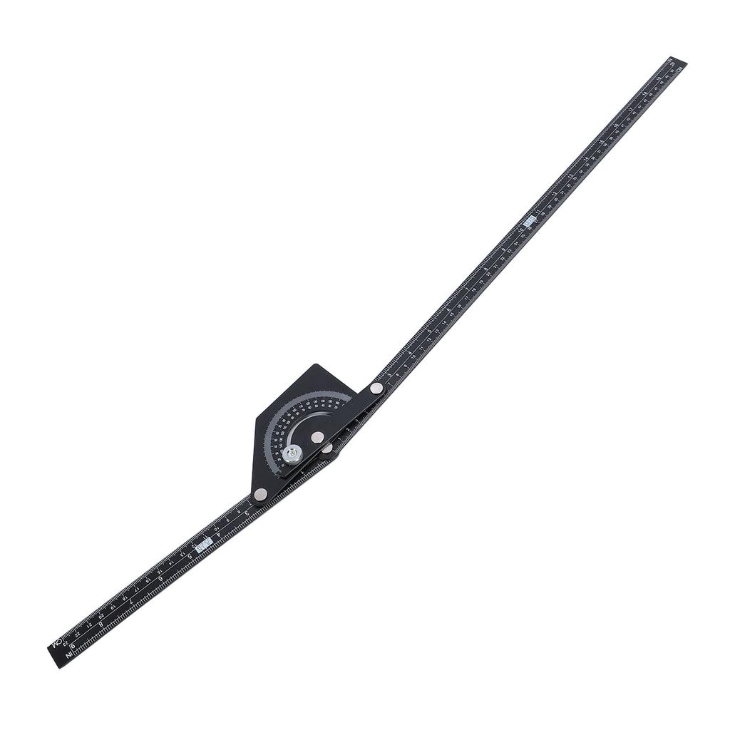 Угломер-транспортир от 0 до 180 градусов из нержавеющей стали, инструмент для измерения угла для деревообработки и строительства