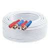 60 Feet BNC Video Power Cable Wire 2MP All-in-One Video Security Camera Wire with Connectors for