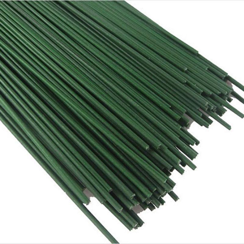 40 см зеленая резиновая флористическая проволока для самостоятельного изготовления композиций