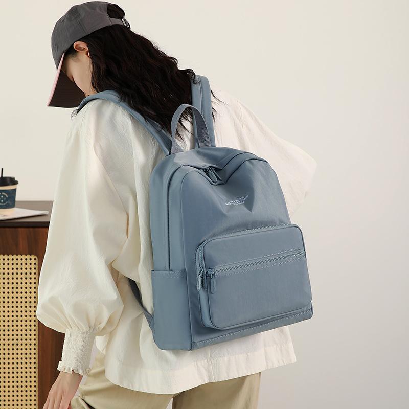 Легкий рюкзак для старшеклассника, школьная сумка, рюкзак для активного отдыха, многослойный, большой вместимости