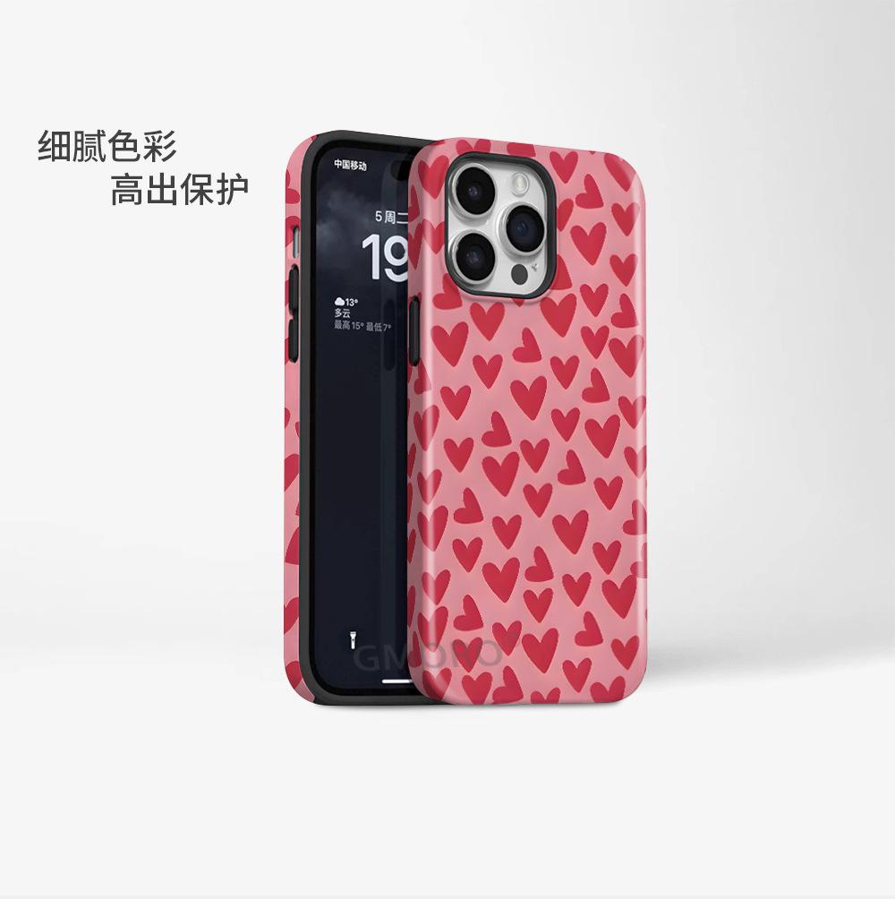 Простая любовь девушка 2-в-1 противоударная пленка чехол для iPhoneAIR чехол для мобильного телефона Apple 16PROMAX
