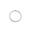 10Pcs/Pack New Pocket Clasps Chain Loop Stainless Steel Split Key Ring Keychain