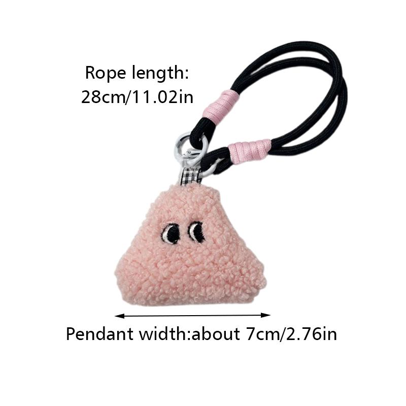 1 шт корейские милые украшения для девочек и женщин сумка подвески мультфильм мех плюшевый сыр браслет