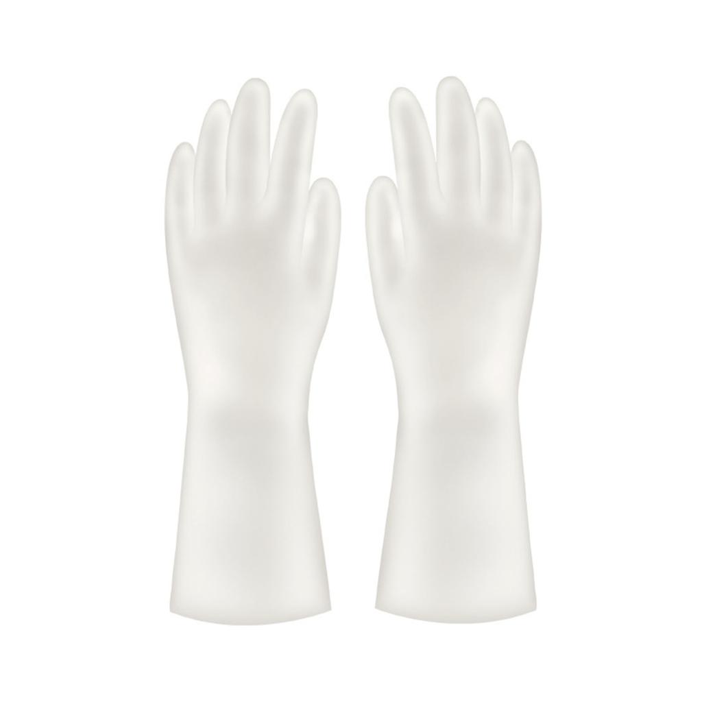 Household Cleaning Gloves PVC Thickened Multifunctional Dishwashing Gloves for Kitchen L
