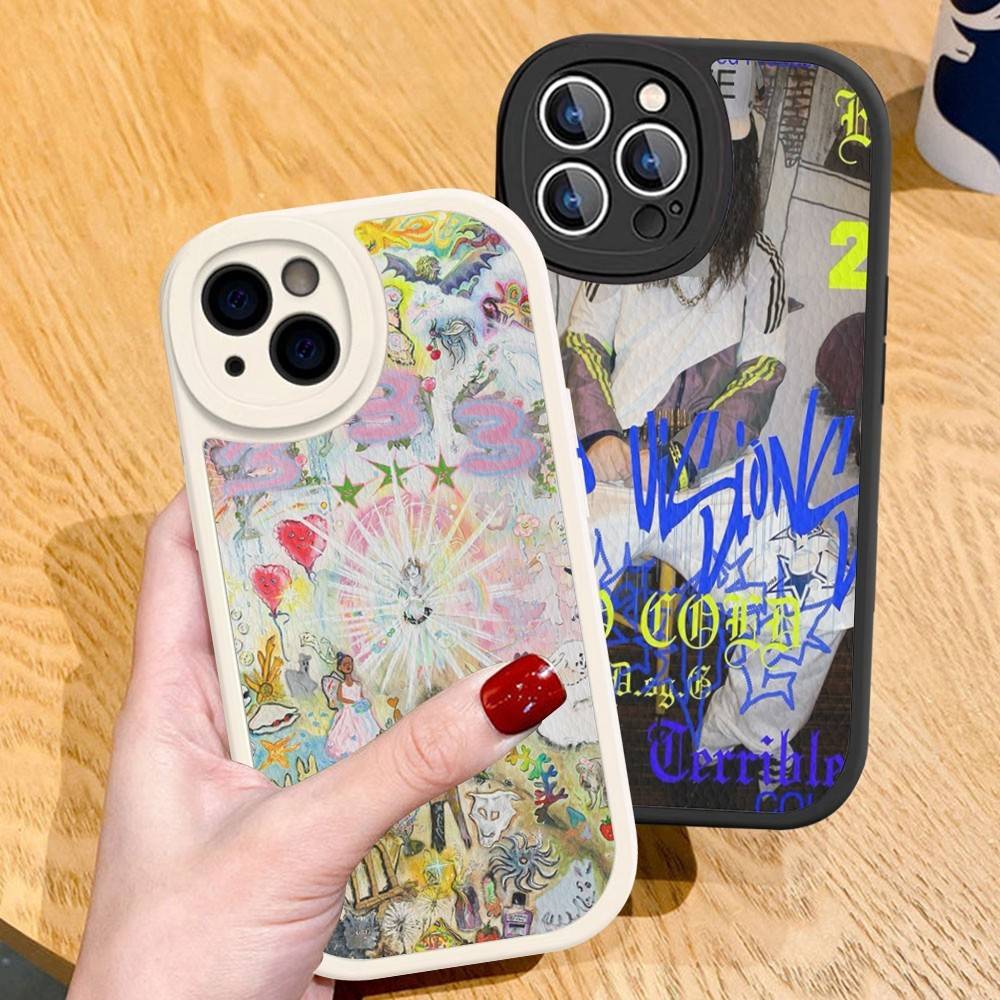 Bladee 333 Drain Gang IceDancer Eversince Билет Чехол для телефона Жесткая кожа Для IPhone 16 15 14 Mini 14 Pro Max Xs X 8 Plus Fundas