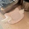 Heart Print Insulated Coaster Angel Wings Decoration Table Mat New Cup Mat  Home Decoration