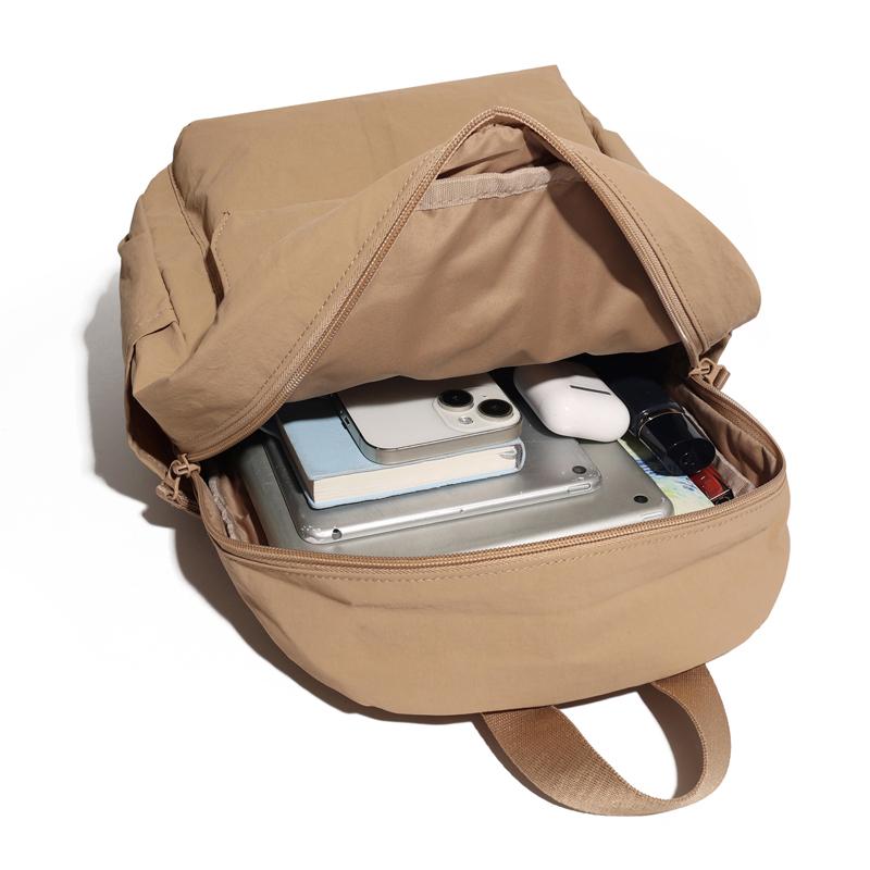 Мужской многофункциональный рюкзак, женская однотонная сумка через плечо, нейлоновый школьный ранец