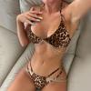 Sexy Bikini Brazilian Biquini Bikinis Set Leopard Women Swimsuit Female Swimwear Swimming Suit Beachwear Bathing Suit