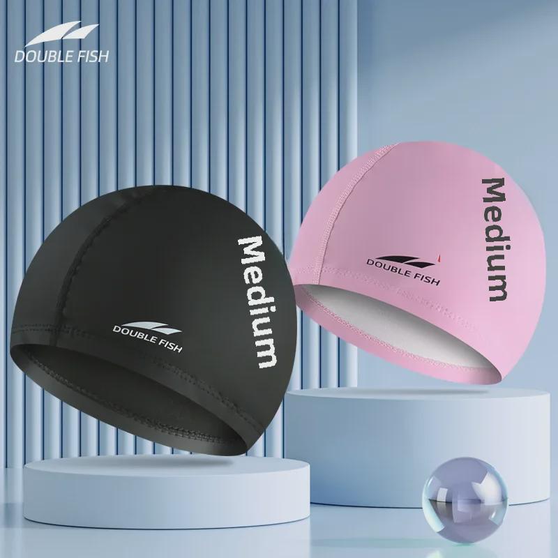 Pisces Adult Водонепроницаемая шапочка для плавания большого размера для мужчин и женщин - удобная шапочка с полиуретановым покрытием