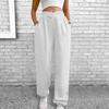 Women Sweatpants High Waisted Loose Fit Sport Pants with Pockets Crossover Joggers Athletic Pants Comfy