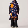Adidas X Stella McCartney Truenature Insulated Printed Hooded Jacket Women Jacket Mystery-Ink-Blue HY4506