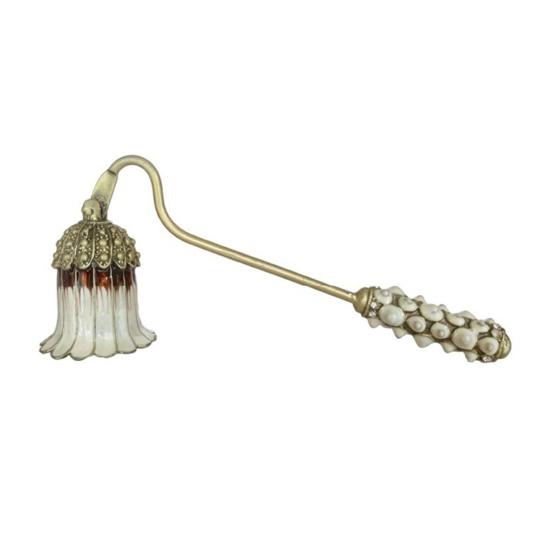 Metal Candle Snuffer Long Handle Candle Wick Flame Extinguisher Putting Out Candle Extinguishing Tool Decorative Candle Accessory