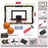 Over The Door Mini Basketball Hoop Set Wall-mounted Kids Basketball Training Toys  Kids Exercise