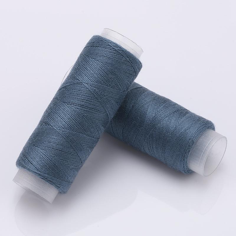 Polyester Sewing Thread 402, Gold for DIY, Fine Thread, Small Roll for Sewing Machines and Handmade Clothes