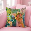 art PPierre Bonnard Cushion Cover Pillow Case Soft Skin Friendly Fabric Comfort  Concealed Zipper