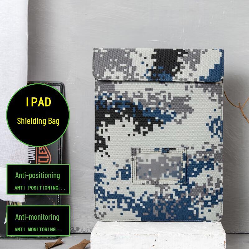 Ying Tu Signal Blocking Faraday Pouch for Phones & Tablets