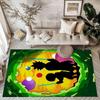 Rick And Morty Square rugs are a great choice for living rooms, bedrooms, home décor, and as gifts.