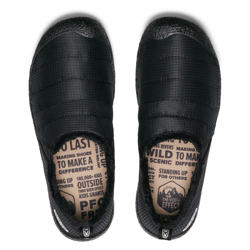 KEEN HOWSER II Camping Shoes Triple US Women's (Current Model), Black, 7.5 (24.5 cm)