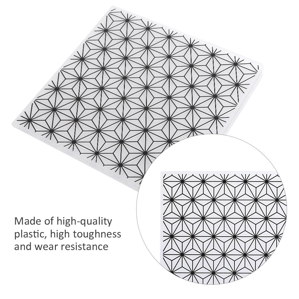 2pcs Embossing Folders Concave Convex Scrapbooking Template for Handcraft Photo Album Decoration Card DIY