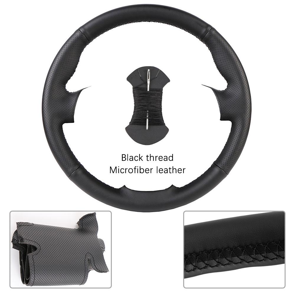 Для Opel Corsa C 2000-2006 Combo C 2001-2011 Vauxhall Holden Barina Tigra Микрофибра Кожа Автомобильный Чехол на Руль