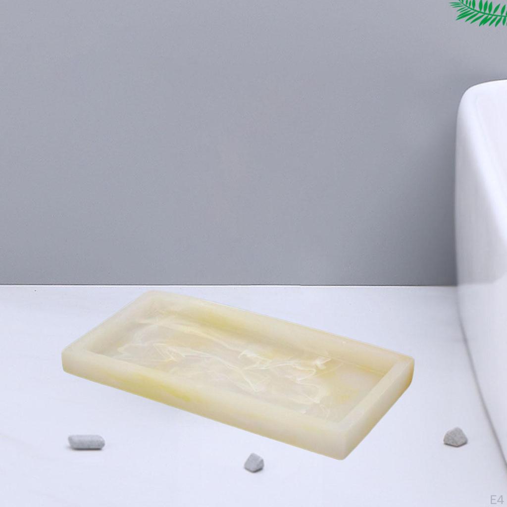 Мраморный Декоративный Поднос для Туалетного Столика Напитки Блюдо для Торта Тарелка для Чайной Свечи Мыло Туалетные Принадлежности Макияж Декор Туалетного Столика