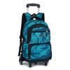 School Bag Roller Student Backpack 6 Wheels (32*19*48CM)ZRY9119