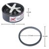 Blender Blade Replacement,Bearing Replacement Blade Compatible for NutriBullet 900W/600W-Cross Blender Blade