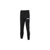 Logo Drawstring Mid-Waist Joggers Men Bottoms Black 587003-01