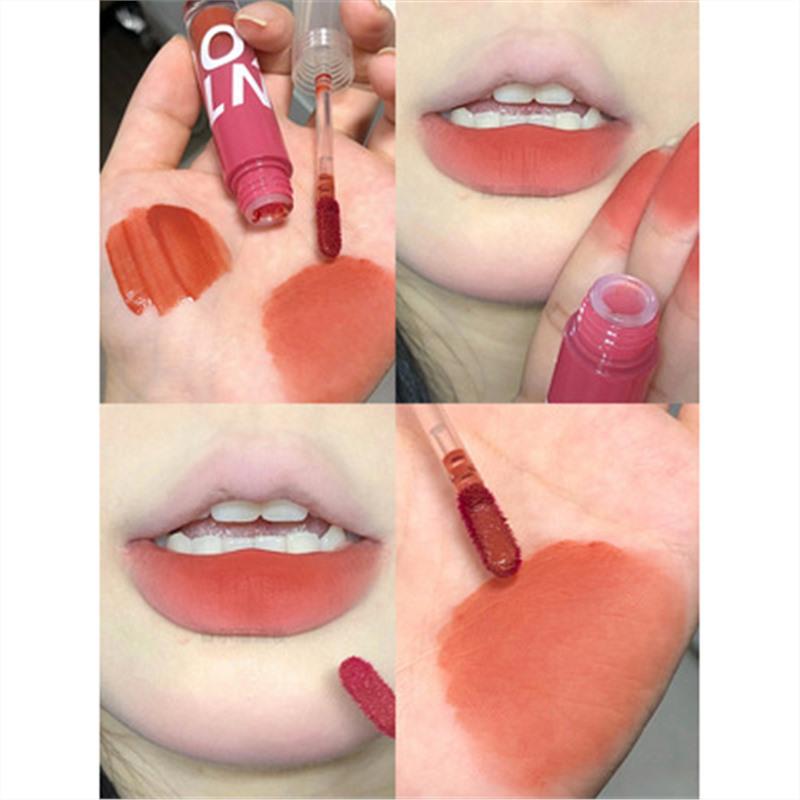 INTOYOU Водный тинт для губ: Стойкий, нелипкий блеск для губ с легким зеркальным финишем.