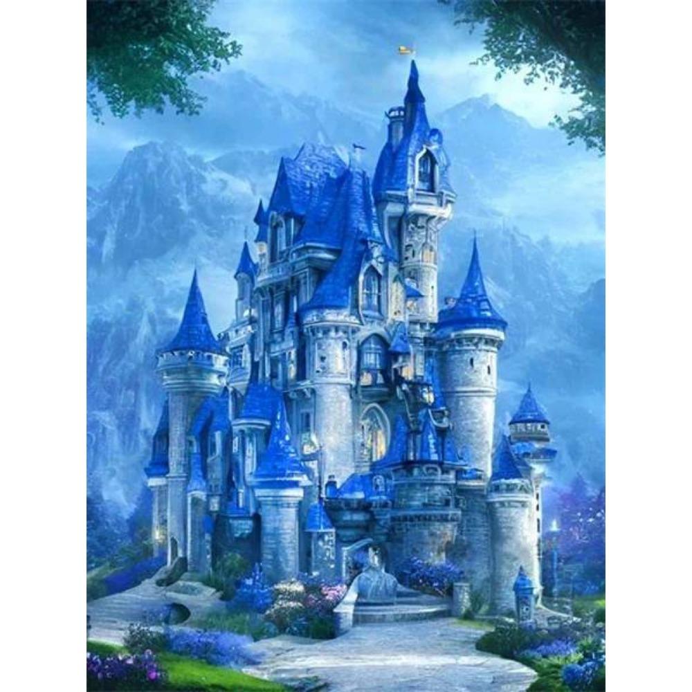 DIY полная круглая алмазная живопись вышивка крестиком 3D милый котенок животное сцена домашний деко художественное здание алмазная живопись 5d алмазная живопись