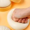 1/2/3/4Pcs Stress Relief Steamed Bun Toy with Steamer Simulation Stuffed Bun Squeeze Sensory Toy Soft TPR
